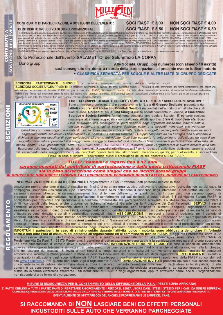 41° Marcia del Tappeto Fiorito